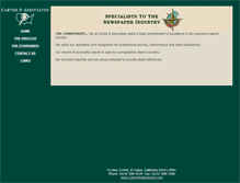 Tablet Screenshot of cartermediasearch.com